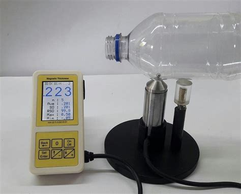 Bottle Wall Thickness Tester services|bottle thickness gauge digital.